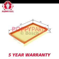 Fits Vauxhall Cavalier Calibra 1.6 1.8 2.0 2.5 + Other Models Air Filter Poppy