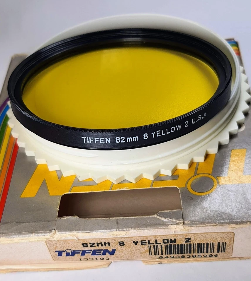 Tiffen 82mm Yellow 2 (8) Glass Lens Filter General B&W Contrast 82mm E82 828Y2 - Image 3 of 4