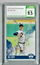 2018 Panini Diamond Kings Max Fried CSG 9.5   RC