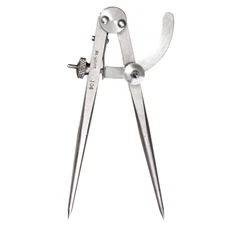 C.S. Osborne 8" Wing Divider #106-8 Measure Circles & Curves Made In USA