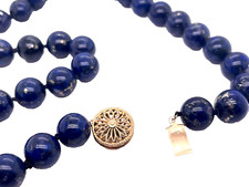 14k Lapis Bead Necklace