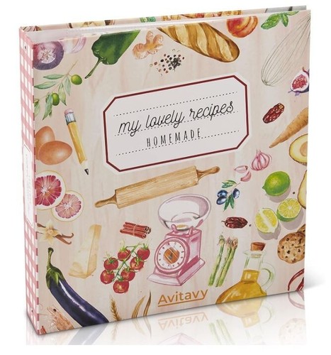 Recipe Binder Organizer Kit, 60 Recipe Cards, 80 Page Protectors, 12 Dividers - Picture 3 of 5