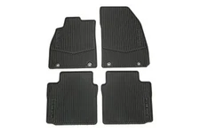 2013-2018 Cadillac XTS All Weather Front & Rear Floor Mats 22757756 Black OEM GM