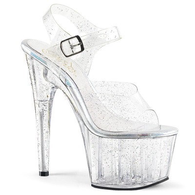 Plateau Sandaletten ADORE-708MMG Transparent 
