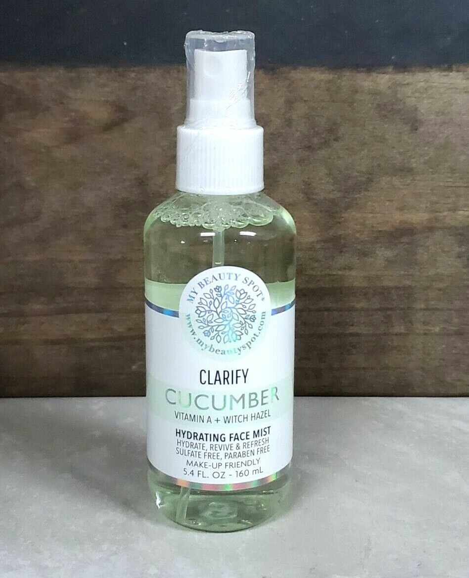 My Beauty Spot Clarify Cucumber Hydrating Face Mist 5.4 oz refreshing reviving