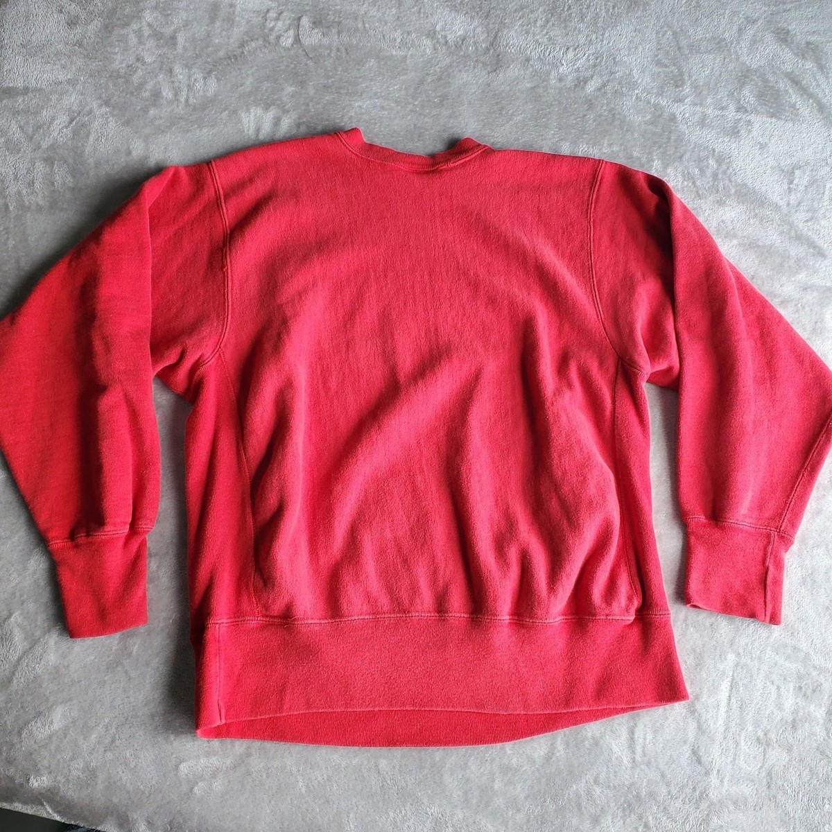 Vintage 1980s Champion Reverse Weave Warmup Sweatshirt Mens XL Red 