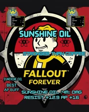 Fallout 76 [PC] Sunshine Oil--BEST AP REGEN BUFF IN GAME-BETTER THAN COFFEE X200
