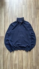 Polo Ralph Lauren Quarter Zip Pullover Sweater Jumper Gray Mens Size M