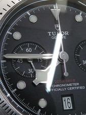 TUDOR Heritage Black Bay Chrono 79350 Black Men's Used Watch #31110 5