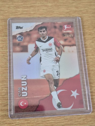 Can Uzun RC /49 Bundesliga International Stars 24-25 Frankfurt Turkey
