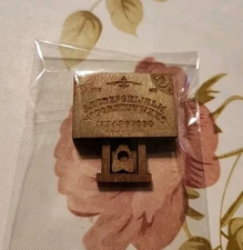 Mini Ouija Board Spirit Board Planchette Halloween Witchcraft Miniature