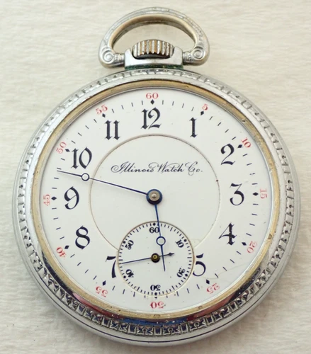 ANTIQUE 16s ILLINOIS 17 JEWEL GRADE 174 POCKET WATCH PARTS