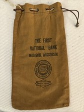 First National Bank Madison, WI Deposit Bag