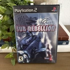 Sub Rebellion (PlayStation 2, 2002) CIB Complete PS2