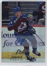 2024-25 Upper Deck Fleer Ultra Rookies Rainbow Foil Jason Polin #219 Auto 0be5