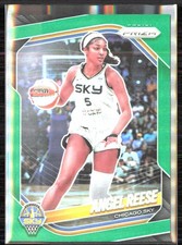2025 Panini Prizm WNBA #92 Angel Reese Green Prizms