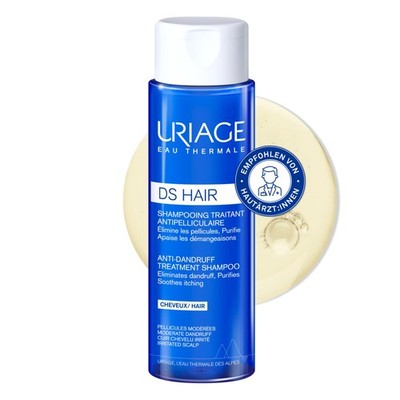 Uriage DS Hair Shampoo mit Anti-Schuppen Wirkung 200 ml (1er Pack), Blau 
