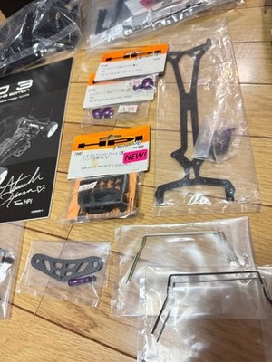 HPI RS-4 PRO3 Atsushi Hara HB Edition RC Car Full Carbon Upper