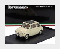 Brumm R365-02-UPD-2026 Fiat 500 Nuova Geschlossen 1959 Elfenbein 1/
