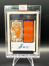 2025 Panini One and One WNBA #RJA-SR Saniya Rivers Rookie Jersey Auto Blue /49