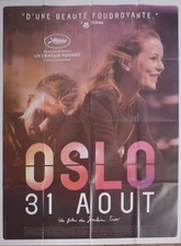 OSLO AUGUST 31ST - DRUG ADDICT / NORWAY - ORIGINAL LARGE FRENCH MOVIE POSTER