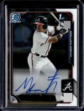 2015 Bowman Chrome #BCAP-MS Mallex Smith Prospect Autographs