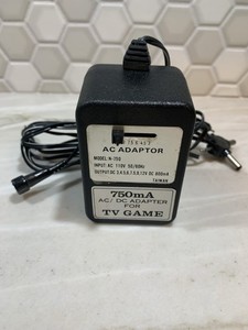 TV Game AC DC 750mA AC Power Adapter Cord Model N-750