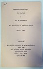 University Of Austin Texas Phi Chapter Phi Mu Fraternity 1913 - 1965 Booklet — photo 1