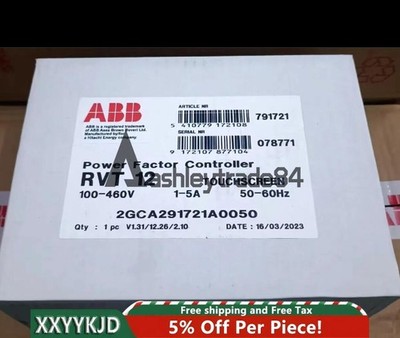 1PC New ABB RVT-12 Power Factor Controller RVT 12