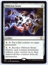 Oblivion Stone #373 Commander: Streets of New Capenna