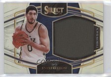 2021 Panini Select Throwback Memorabilia Silver Prizm Enes Kanter Freedom 14ay