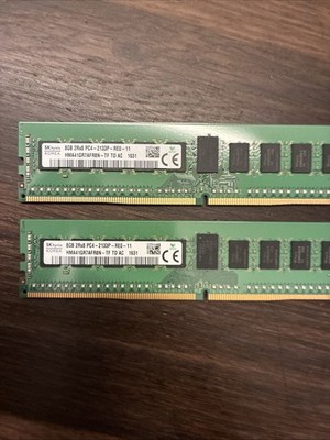 8GB 2Rx8 PC4-2133P-RE0 SKhynix HMA41GR7AFR8N-TF TD AB Server RAM