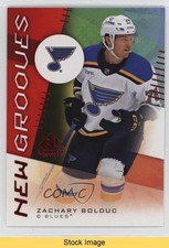 2024-25 Upper Deck SP Game Used New Grooves Red Zachary Bolduc #NG-20 READ 1t1p