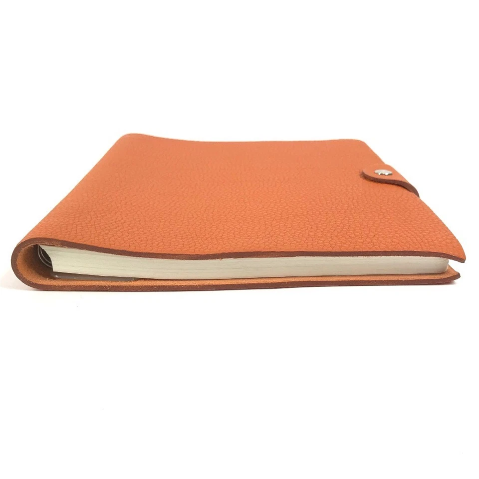 HERMES Con Recarga Ulysse MM Notebook Funda Papelería Bloc de Notas Cubierta Foto 3 de 4