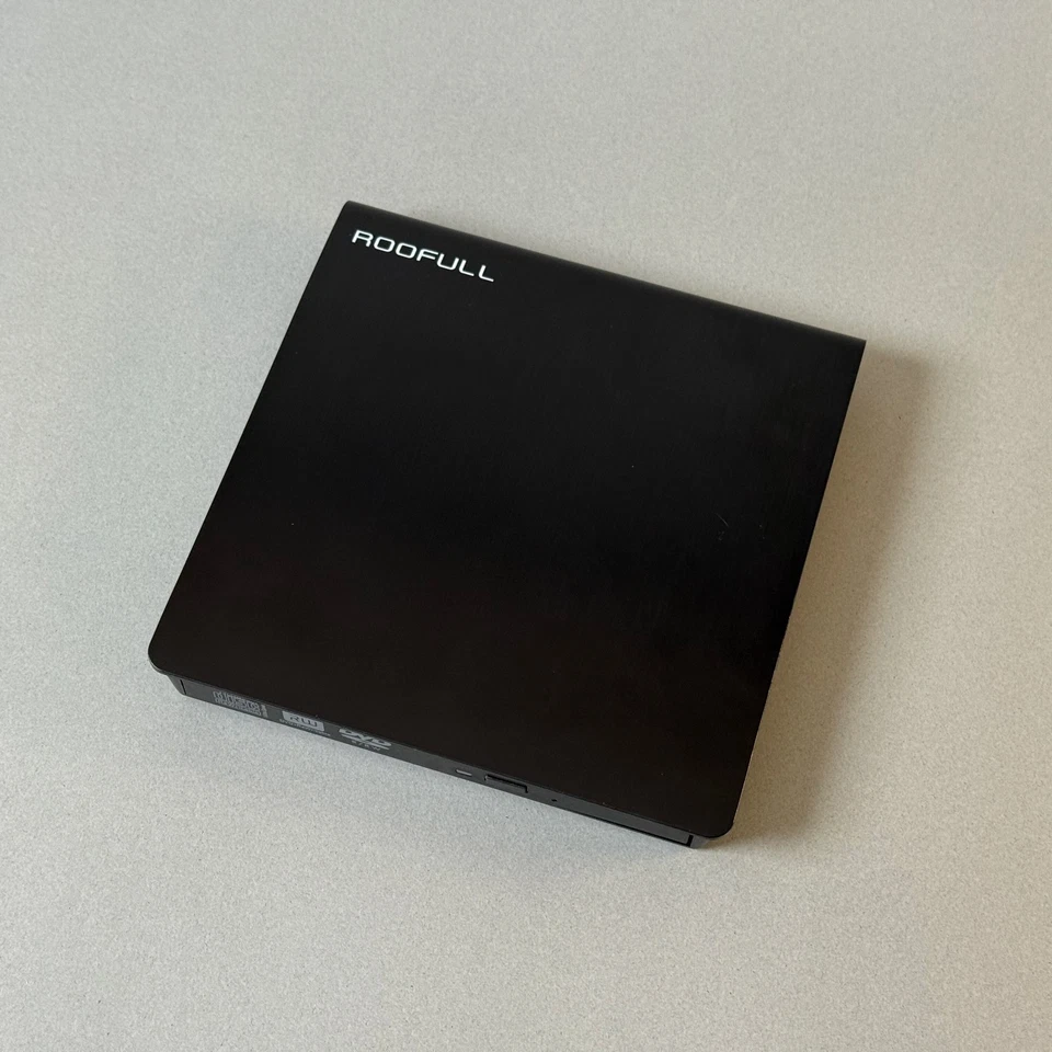 ROOFULL Unidad de CD DVD Externa USB 3.0 Tipo-C Lector de CD/DVD Grabadora Exte... Foto 3 de 4