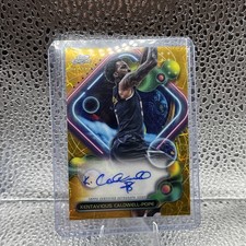 KENTAVIOUS CALDWELL-POPE 2023-24 Topps Cosmic Chrome Gold  Auto /50