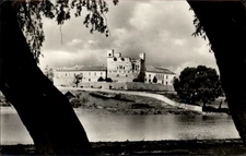 RPPC Sarospatak Castle Sarospatak Hungary vintage real photo postcard g696