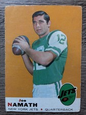 Celebrate the Career of Broadway Joe with the Top Joe Namath Football Cards 23