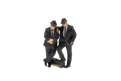 Hünerbein Miniatur 1160 Set 2 Figuren Blues Brüder Jake & Elwood H0 1:87 Neu+OVP