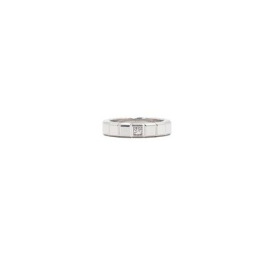 Chopard Ice Cube Ring M Medium aus 18K Weißgold mit 0,03 Diamant 152930008