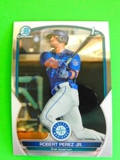 Robert Perez Jr. 2023 Bowman #BCP-124 Chrome Prospects Seattle Mariners
