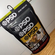 PSD Core Standard Premium Boxer Briefs Paisley Heat 3 Pack Size Small - New