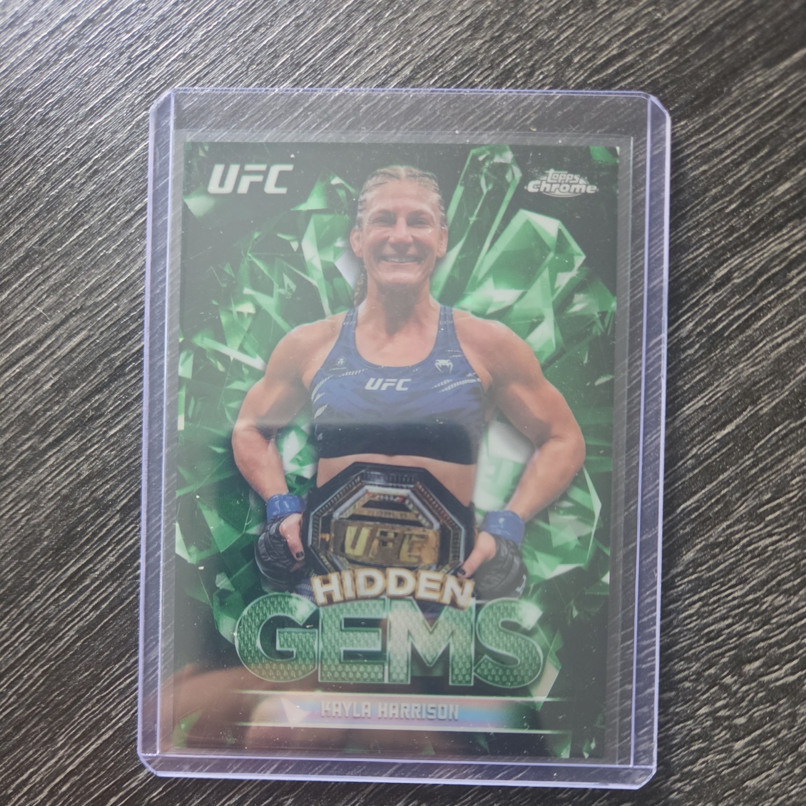 2026 Topps Chrome UFC - Hidden Gems Kayla Harrison #HG-2 SSP