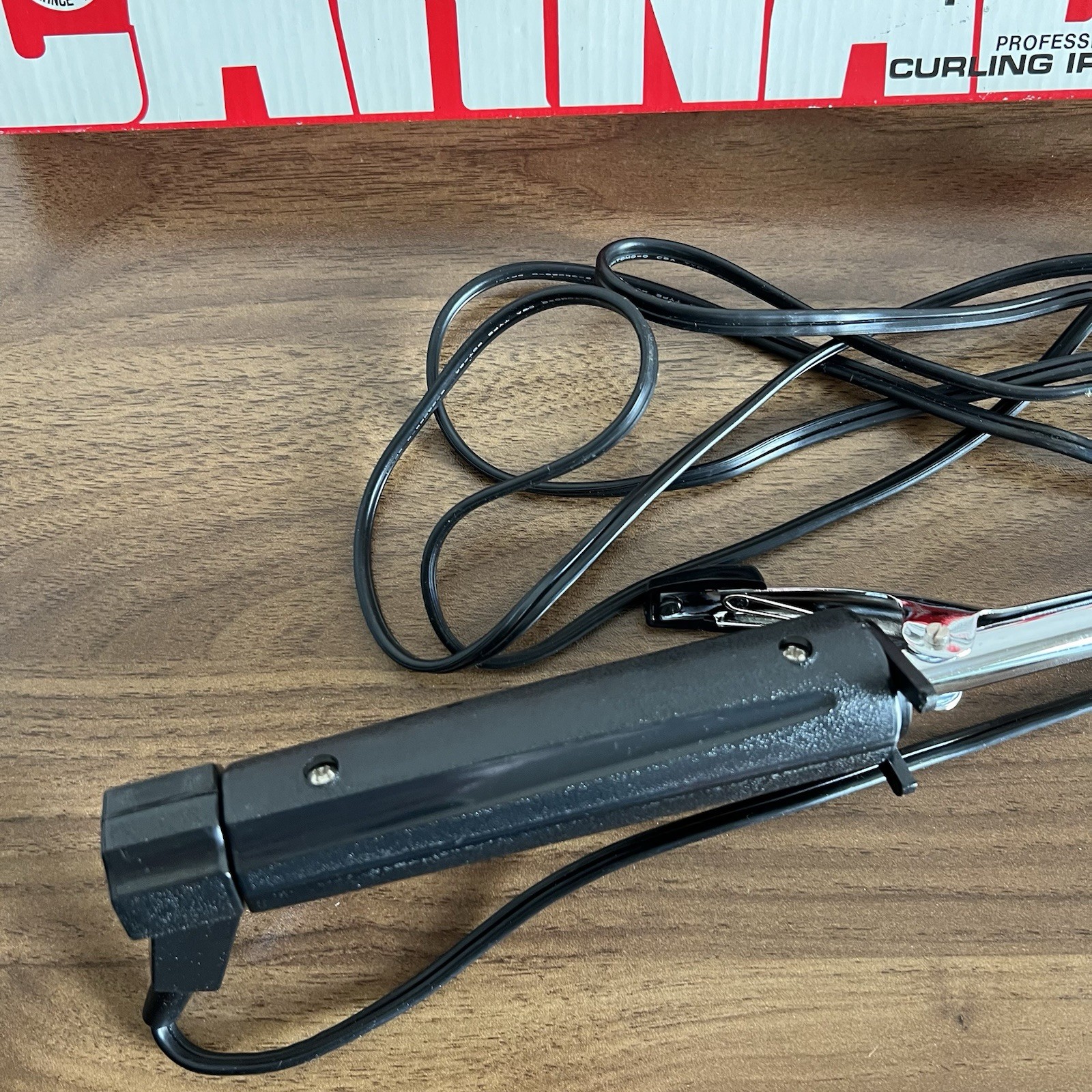 Vintage Dubl Duck Professional 1/2” Size Curling Iron Model No 170 C