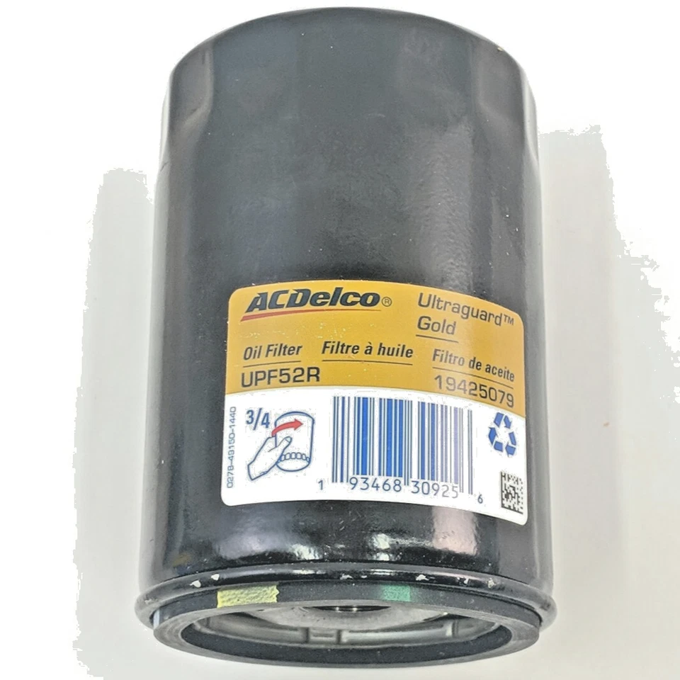 ACDelco Ultraguard Gold UPF52R 19425079 Blazer Jimmy S10 4.3L Engine Oil Filter - Image 3 of 4