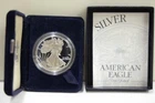 1997 P  US Proof Silver Eagle $1  Original Box & COA