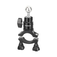 Handlebar Clamp Mount Holder with 17mm Ball Adjustable Ball Head Mount - 3537