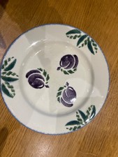 poole pottery dorset fruits side plate plums