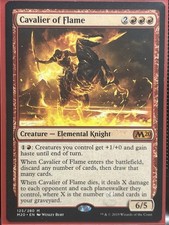 1x (NM) Cavalier of Flame - Non-Foil - Mythic Rare - M20 125/280
