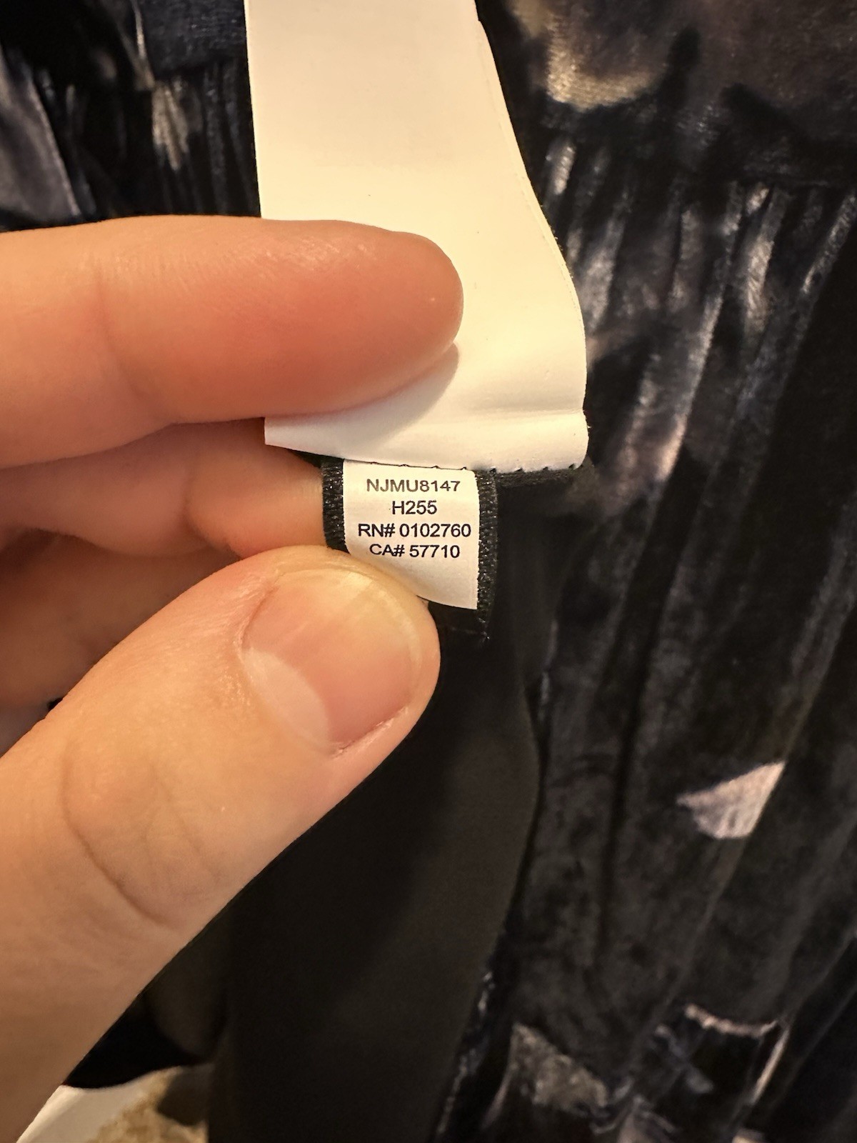 ✨Kate Spade New York Night Rose Ruffle-trim Velvet Dress Navy Size 6 NWT Flowy thumbnail 21